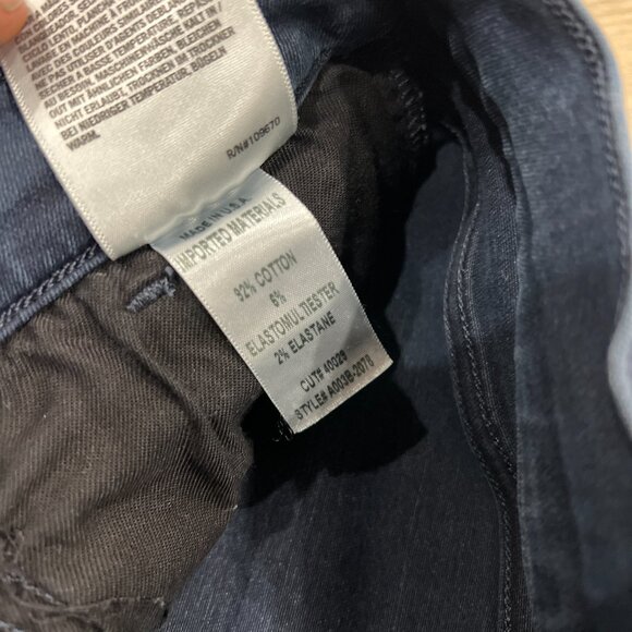 AGOLDE Sophie High Rise Skinny in Stage Dark Blue Denim Jeans 30 - Picture 6 of 7